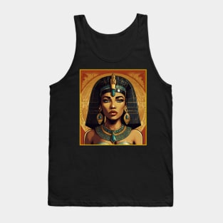 Black Queen Cleopatra Tank Top